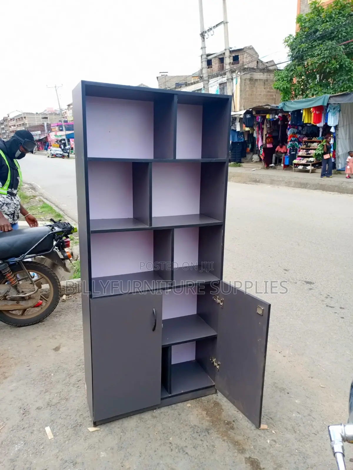 Bookshelf With Cabinet