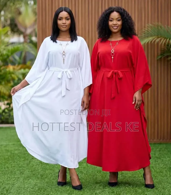 Classy and Elegant Boubou Crêpe Maxi Dresses