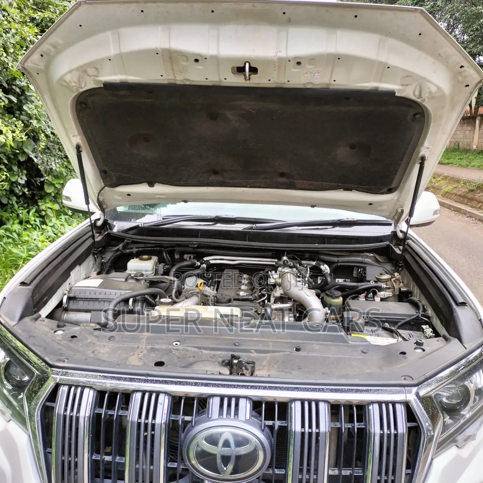 Toyota Land Cruiser Prado 3.0 190hp 2018 White
