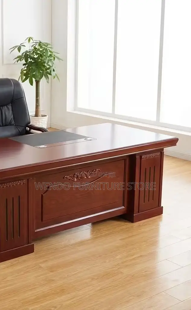 Office Desk; 1.8 Meters Executive Mahogany Boss TPL- Gt6 Office Desk