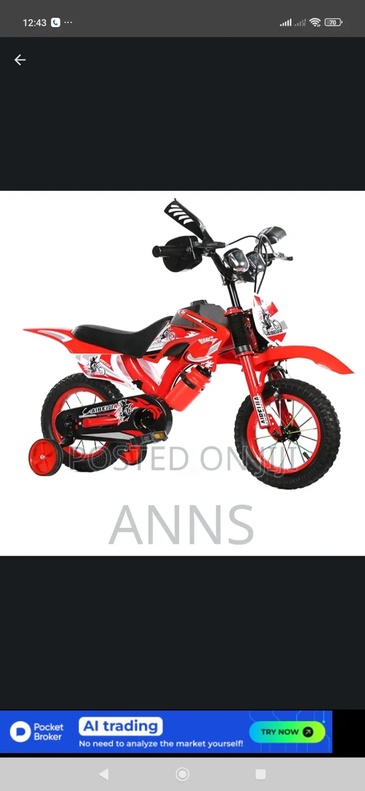 Premier Racing Bike Size 16