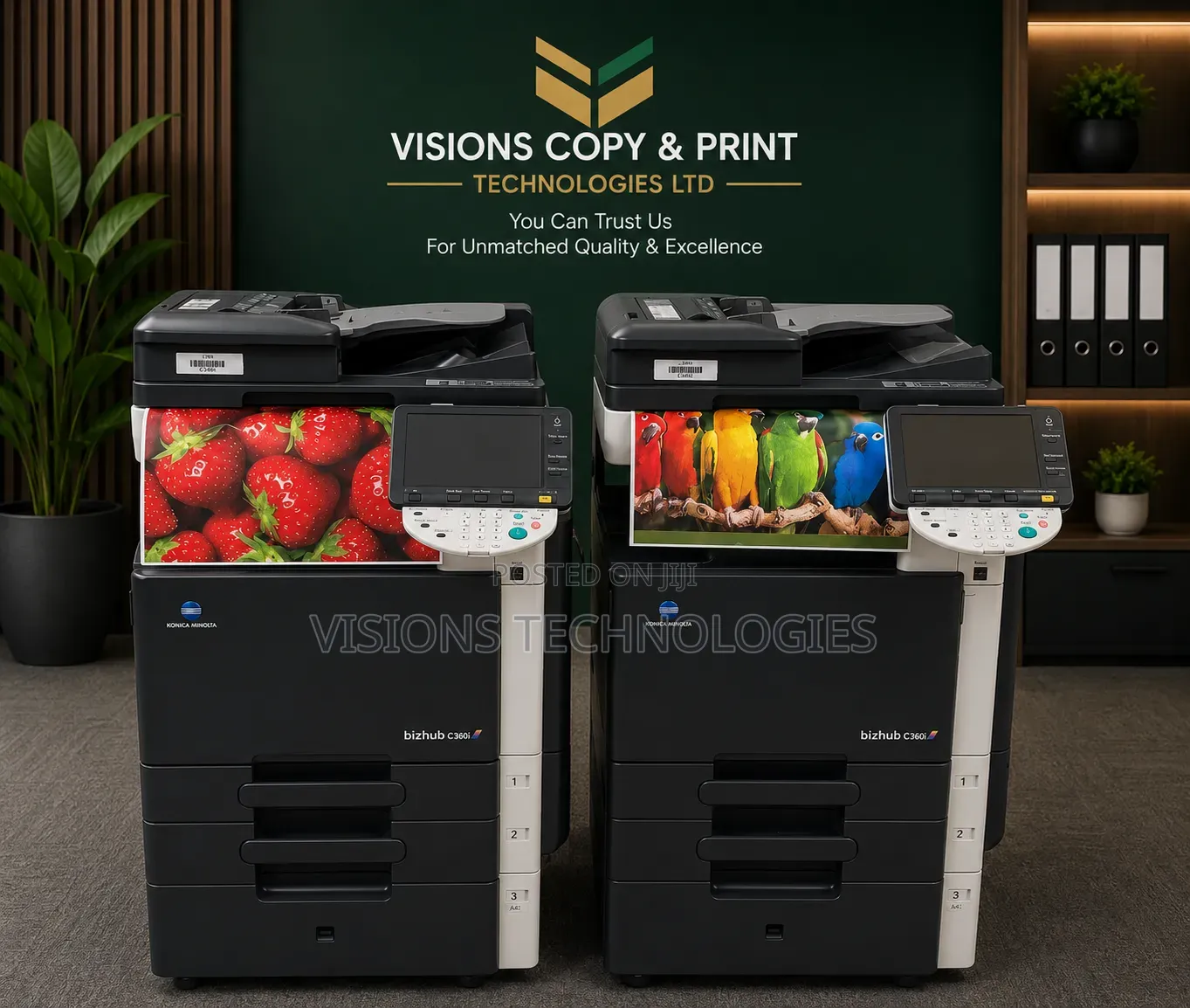 A3 Color Printer (Bizhub C360) 36ppm Speed