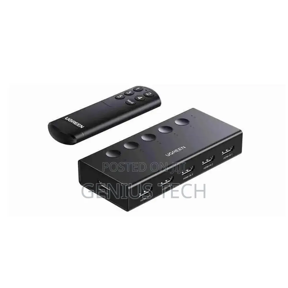 Ugreen 5-in 1-out Hdmi Switch – Cm568 / Ug-90512