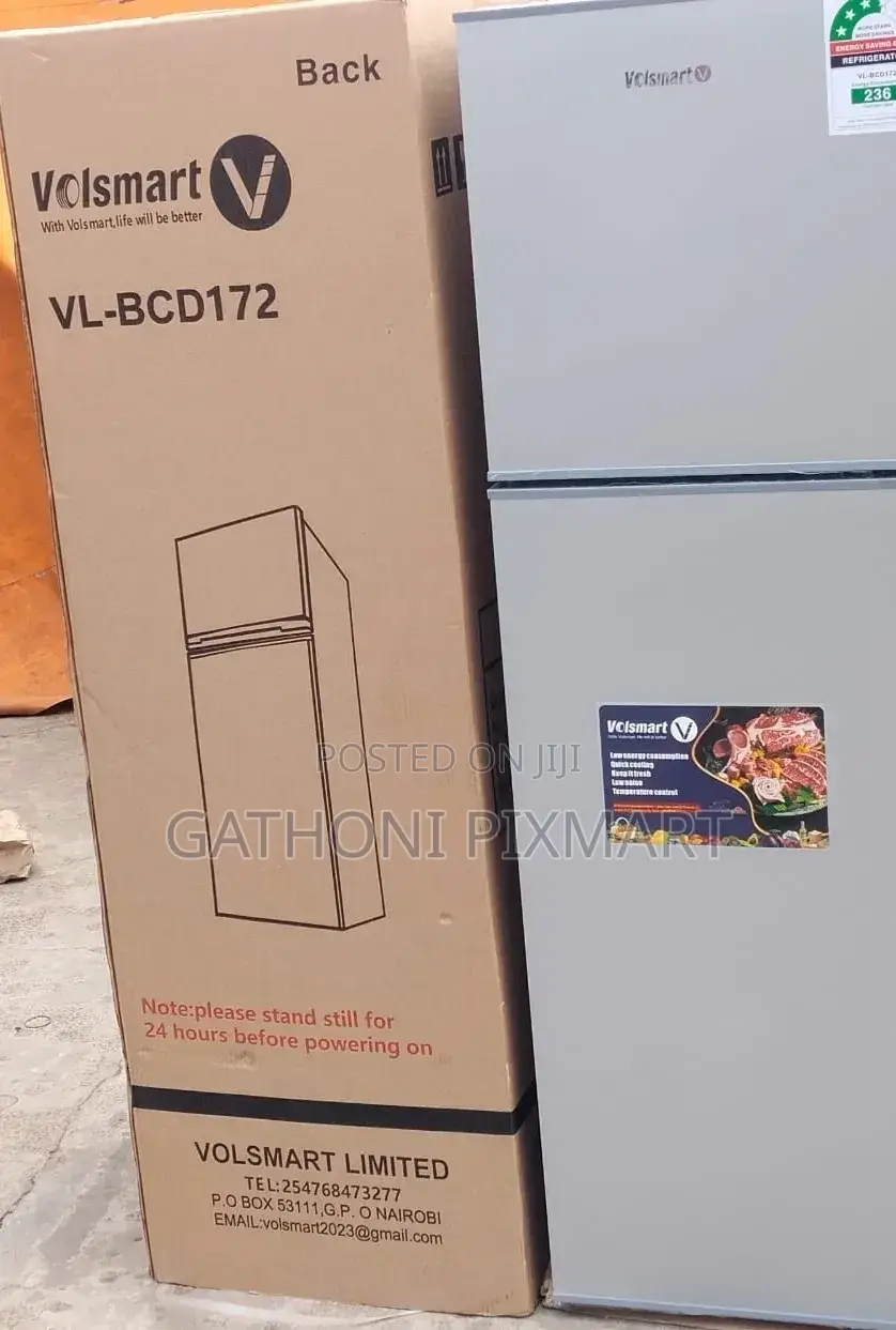 Volsmart 172l Double Door Refrigerator