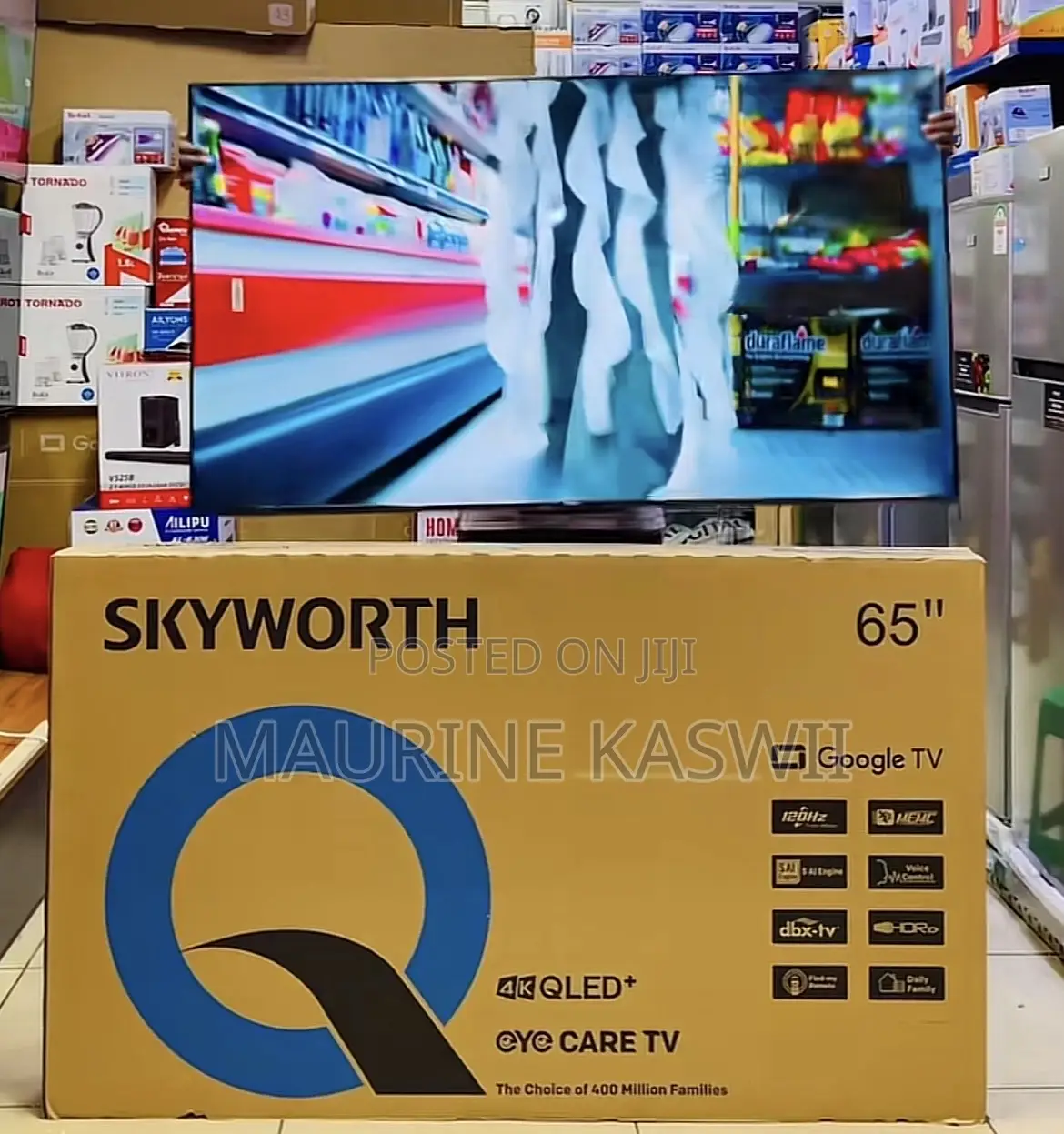 Skyworth 65”Qled Smart 65q6500