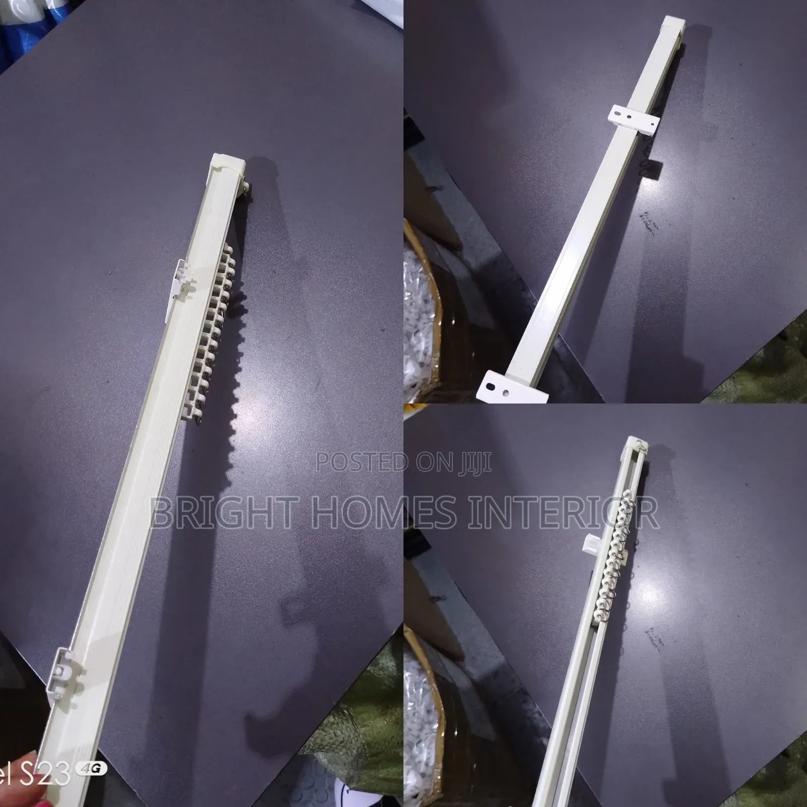 Aluminum Single Rail for Hospital and Room Partioning