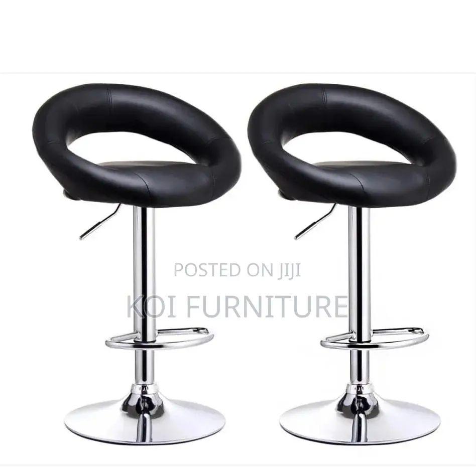 Office Chair : Modern Adjustable Bar Stool With Oval Seat