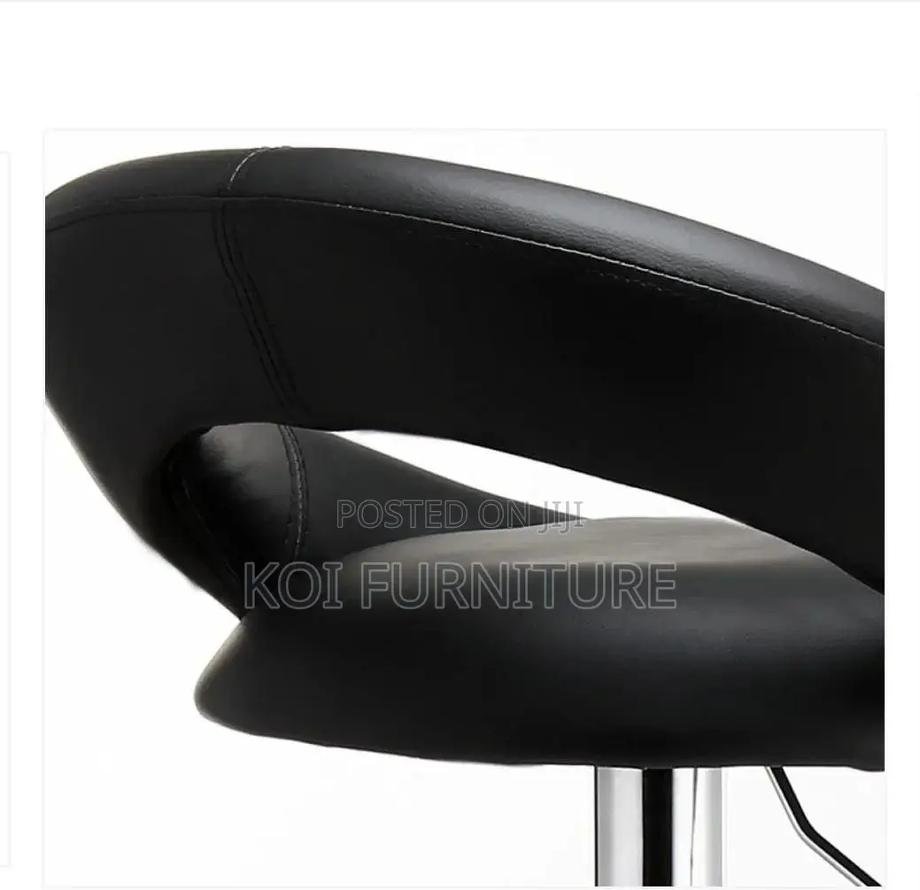 Office Chair : Modern Adjustable Bar Stool With Oval Seat