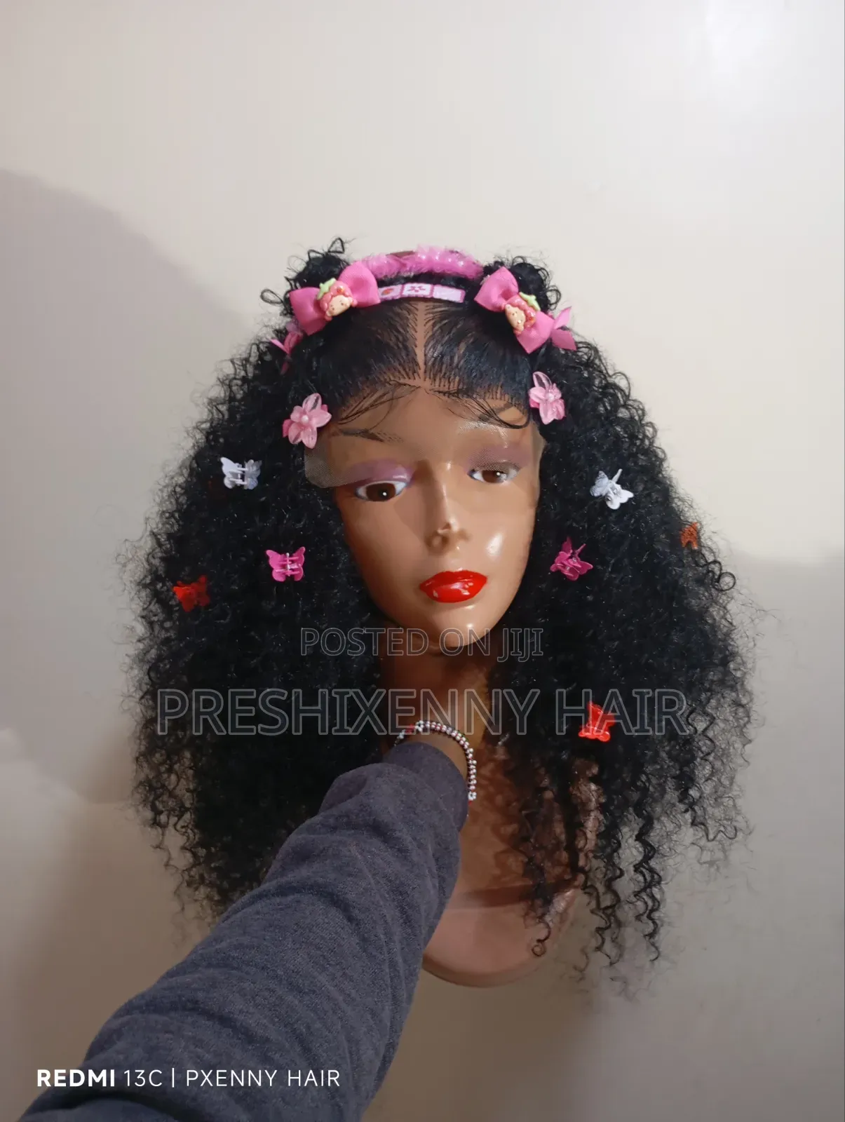 Curly Kids Glueless Wig