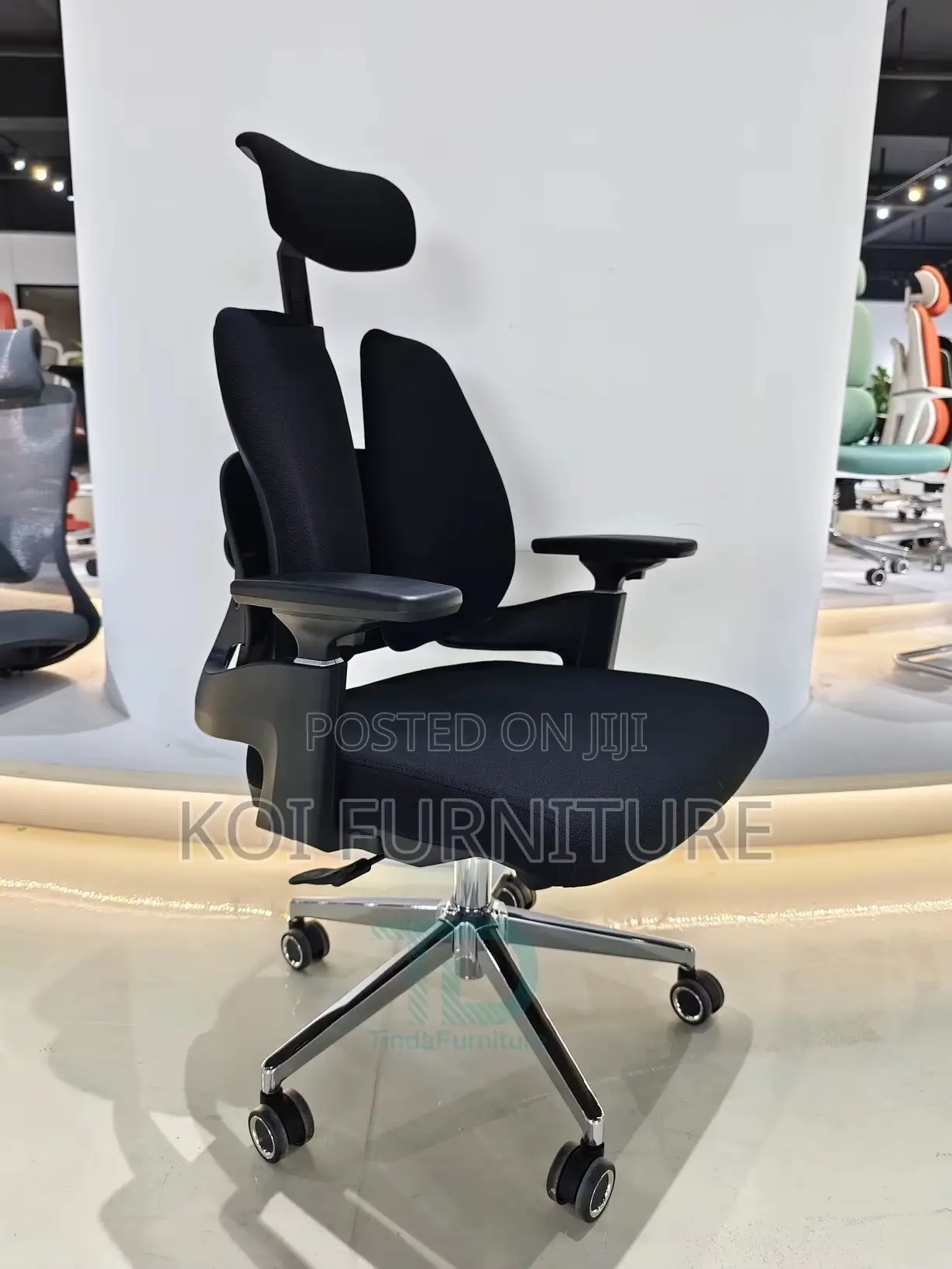 Office Chair : Hg12 Dual Orthopedic High-Back Office Chair