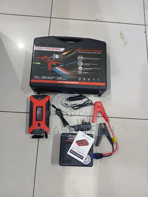 Portable High-Capacity Car Jump Starter Kit 80000mah Power Bank