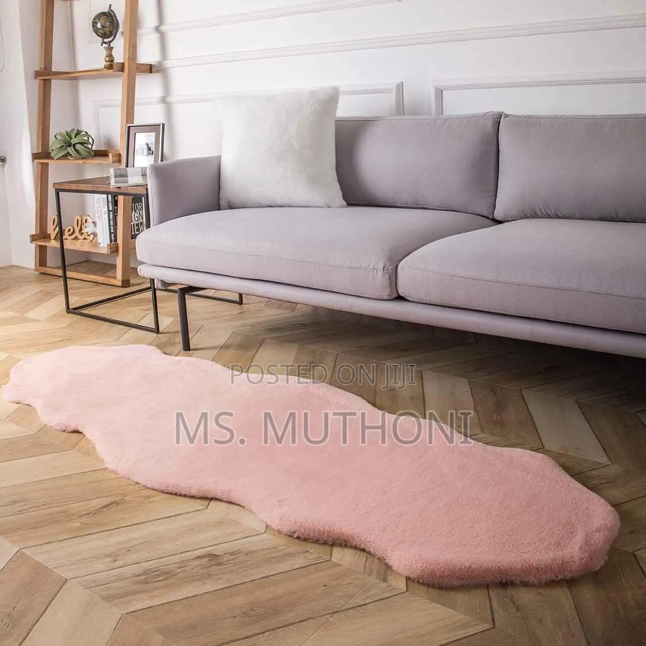 60*180 Cm Ultra Soft Rabbit Fur Carpet