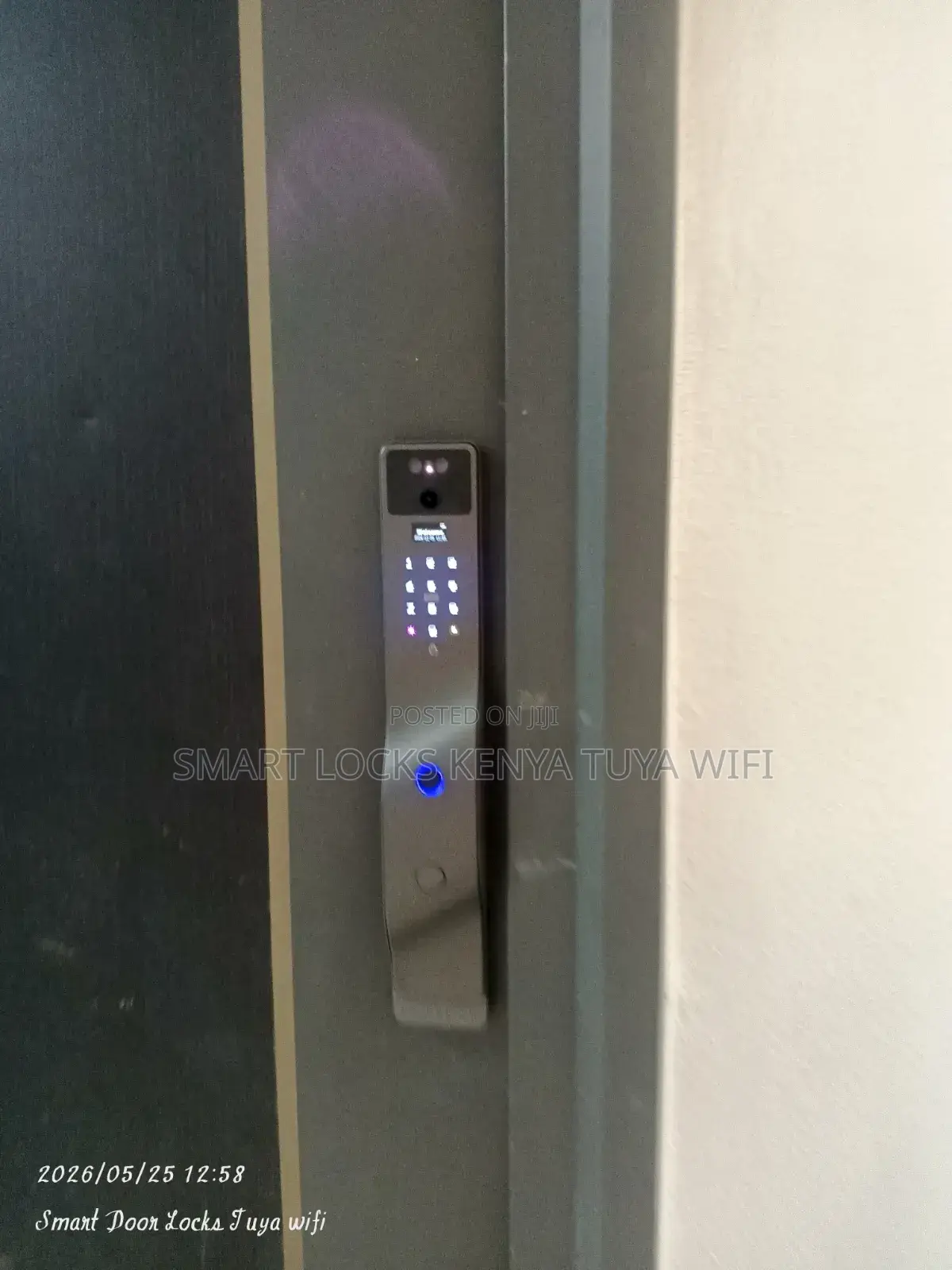 Smat Lock Tuya Smart 3d Face Recognition Door Lock 4200ah Battery