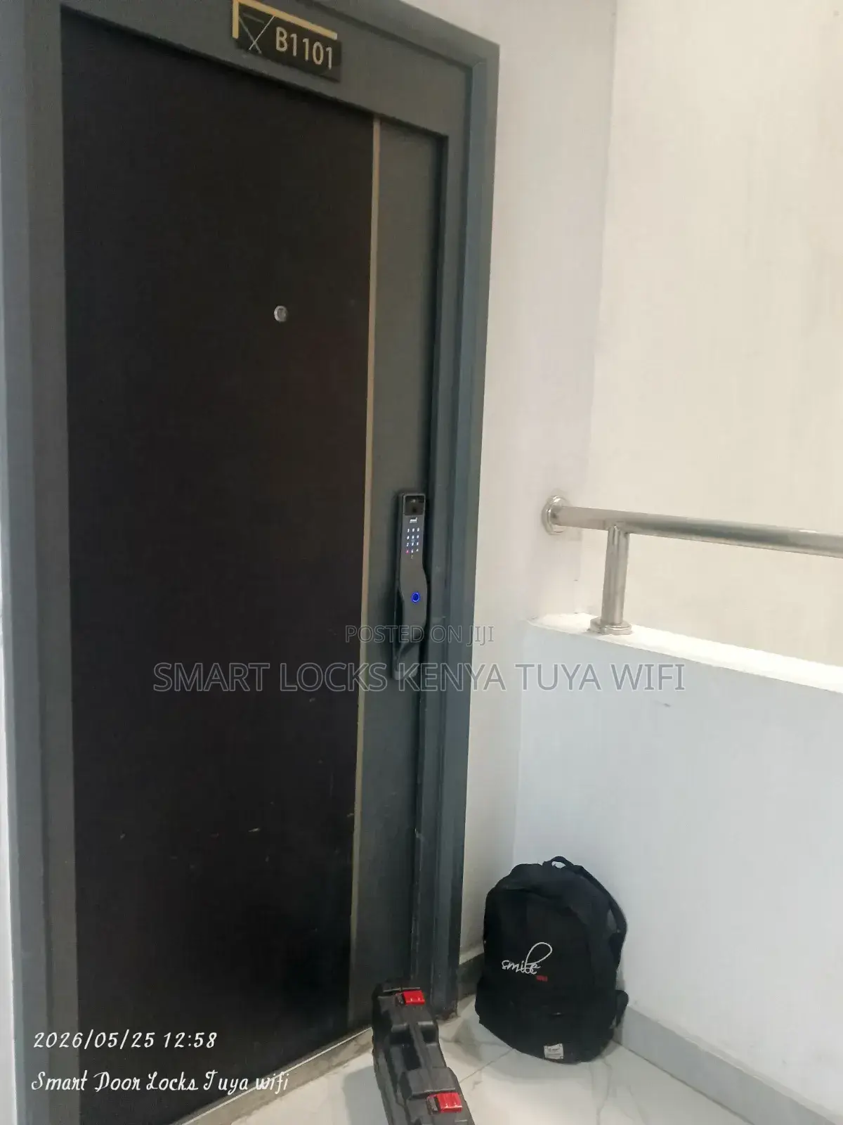 Smat Lock Tuya Smart 3d Face Recognition Door Lock 4200ah Battery