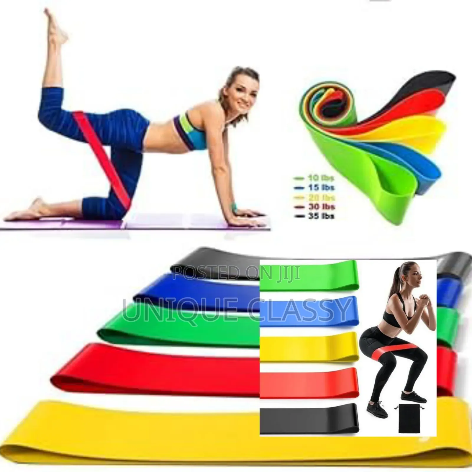 5pcs Resistance Band