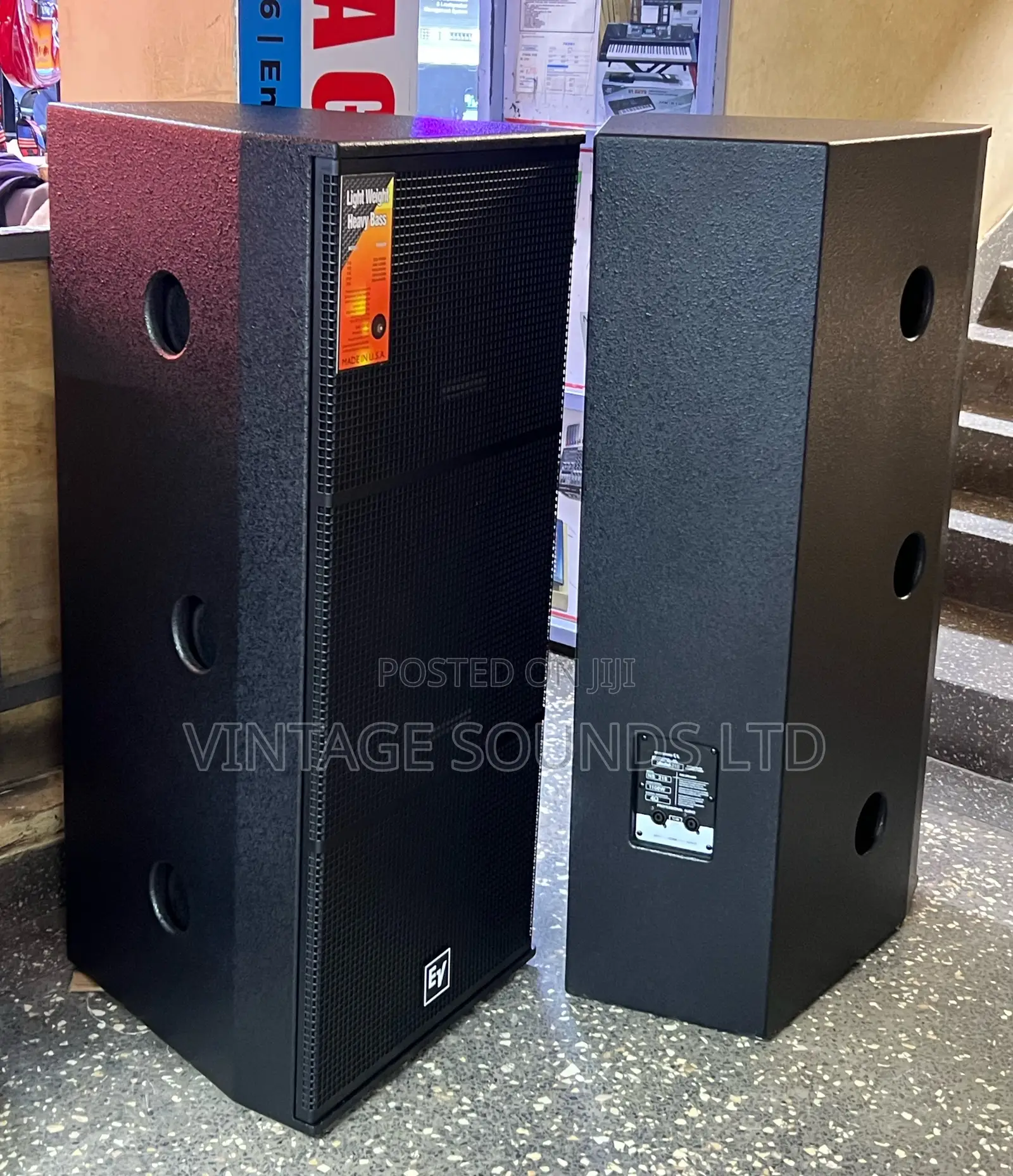 Electro-Voice Ds215: High-Performance 2400watts Dual 15” Loudspeaker