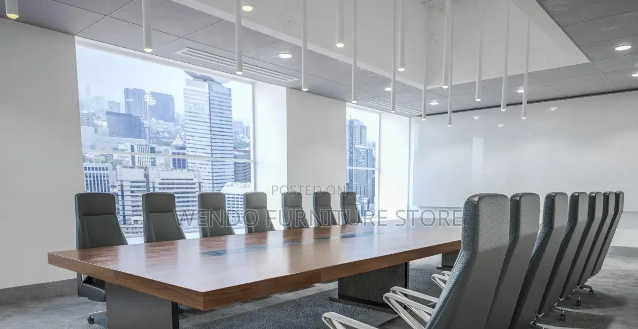 Boardroom Table; 3 Meters Executive Meeting Table for Staff Officials