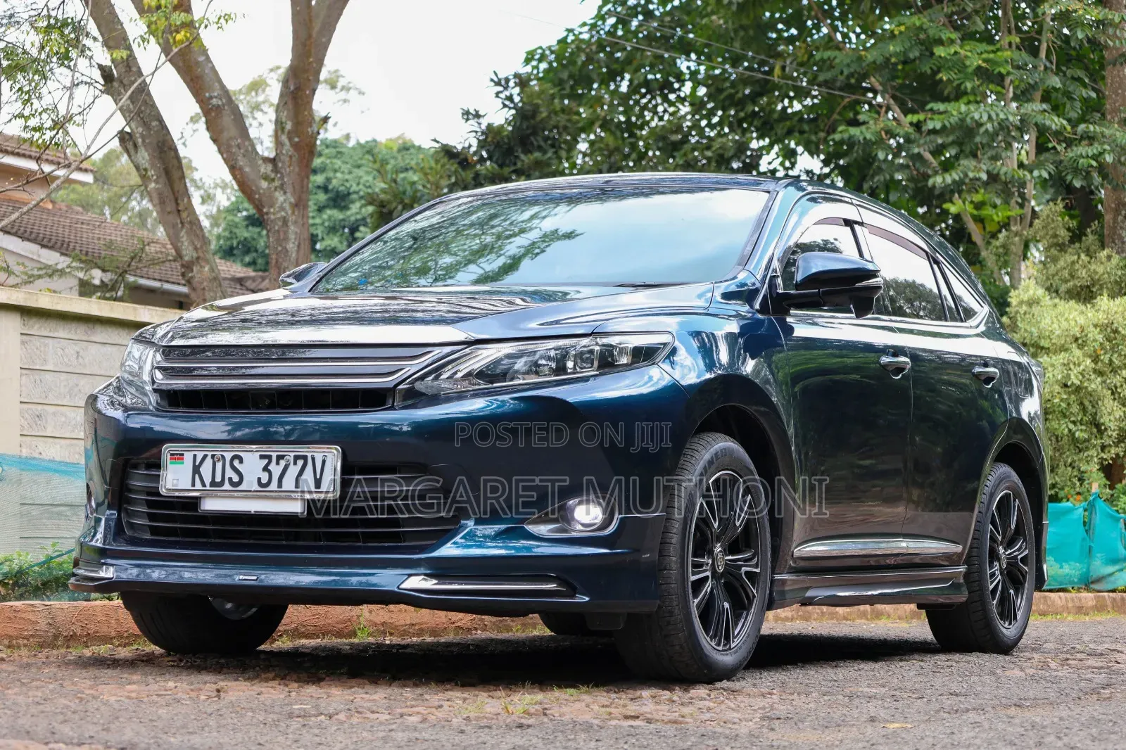 Toyota Harrier 2017 Blue
