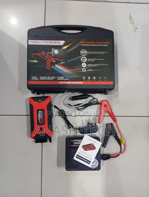 Portable Jump Starter Power Bank Multi-Function Car Battery Booster
