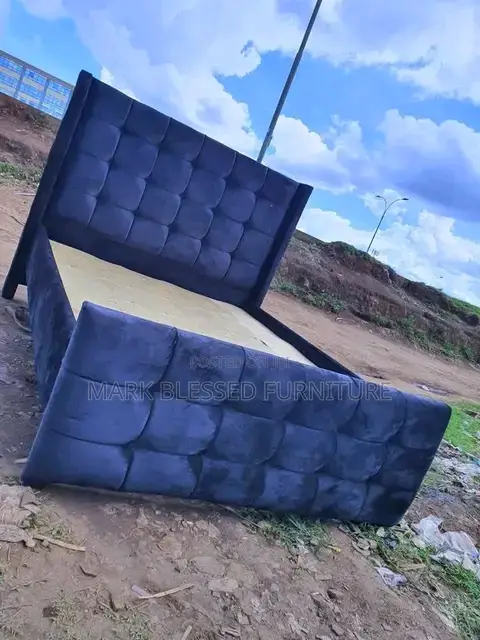 Blue Chester Bed 5x6