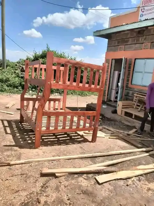 Brown Double Decker Bed