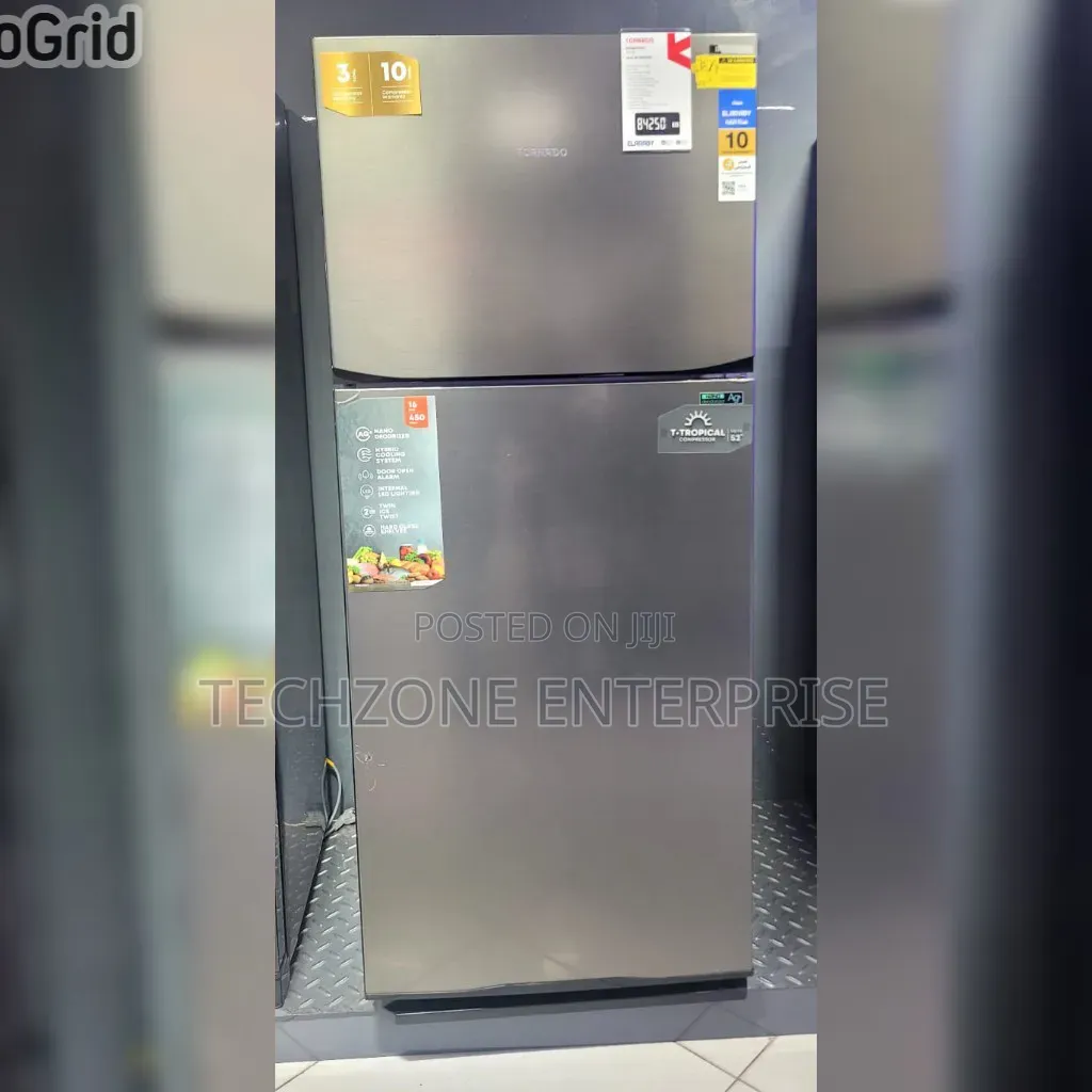 Tornado 396 Litres Inverter 
Double Door Refrigerator 