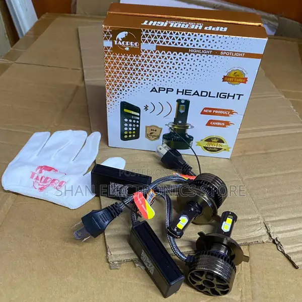 App-Controlled H4 Led Headlight Projector Ap-416