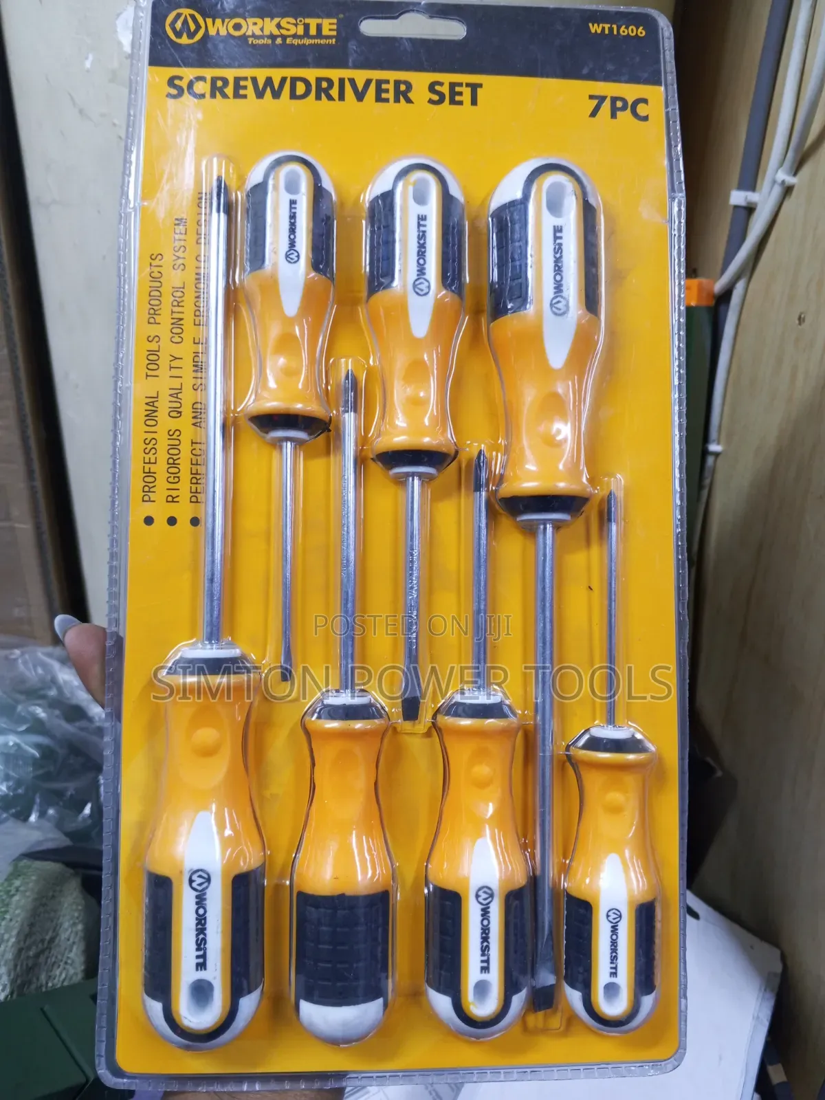 7 Piece Worksite Screwdriver Set
