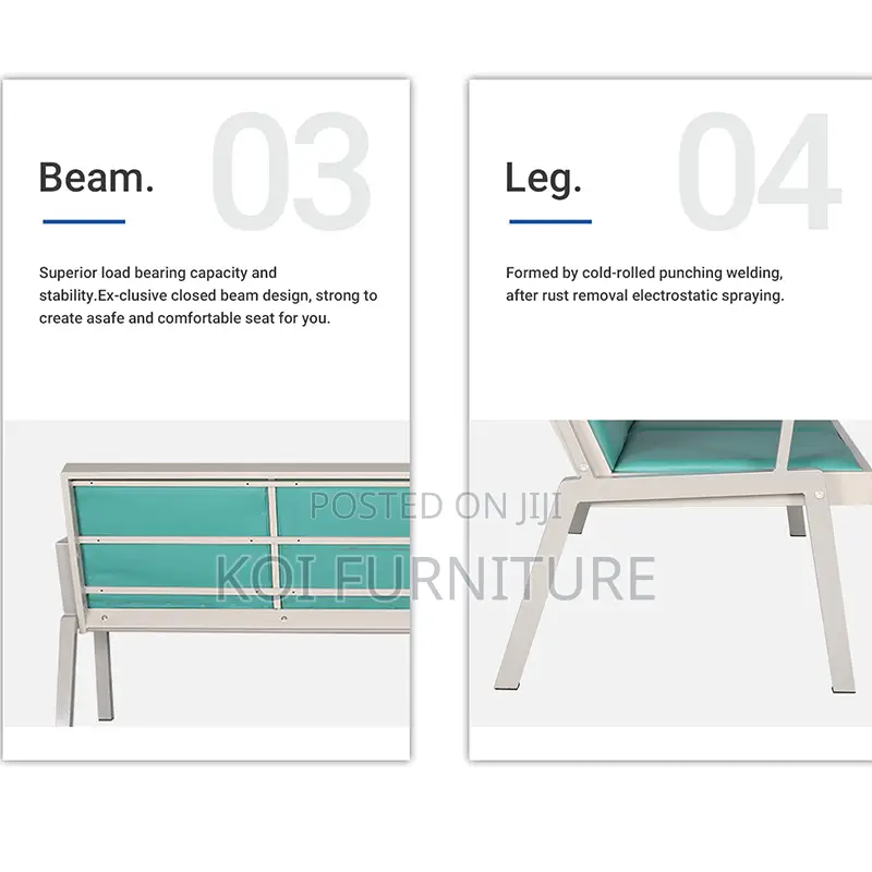 Office Bench; Three Seaters Reception Yuanx-8 Benches