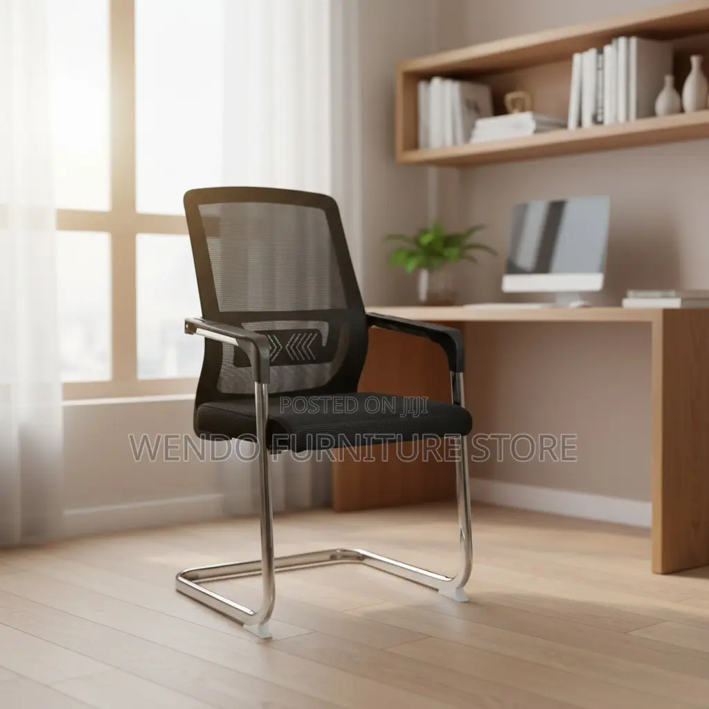 Office Chairs; Mesh Office Reception Mid Back Chair