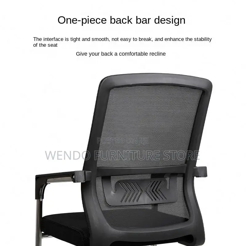 Office Chairs; Mesh Office Reception Mid Back Chair