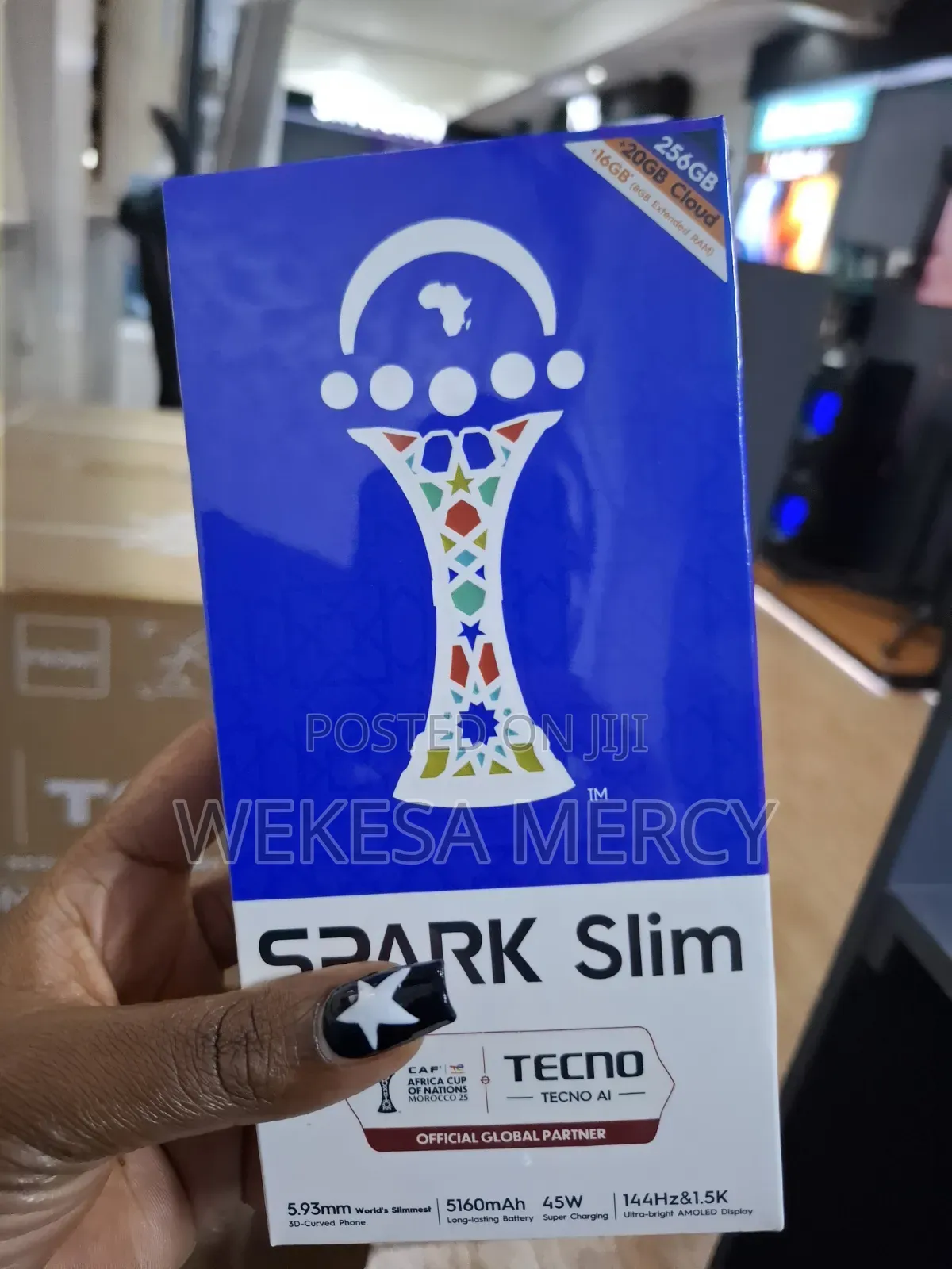 New Tecno Spark Slim 256 GB White