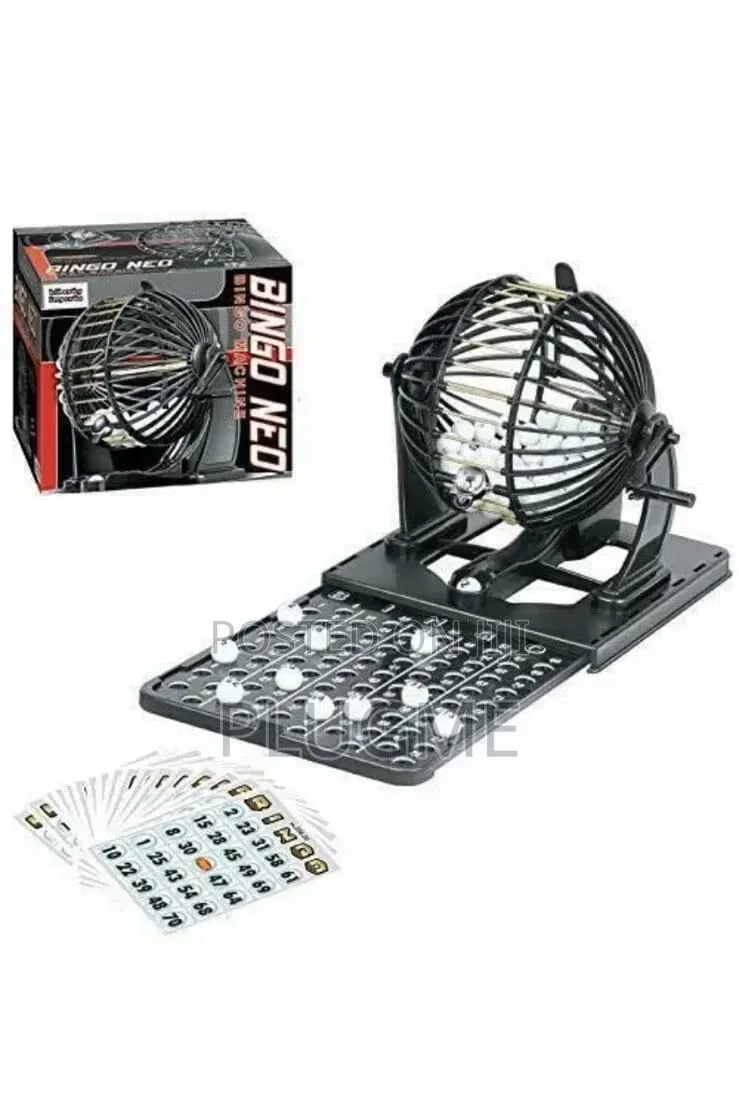 Classic Bingo - Traditional Number-Matching Game for Family/Group Fun