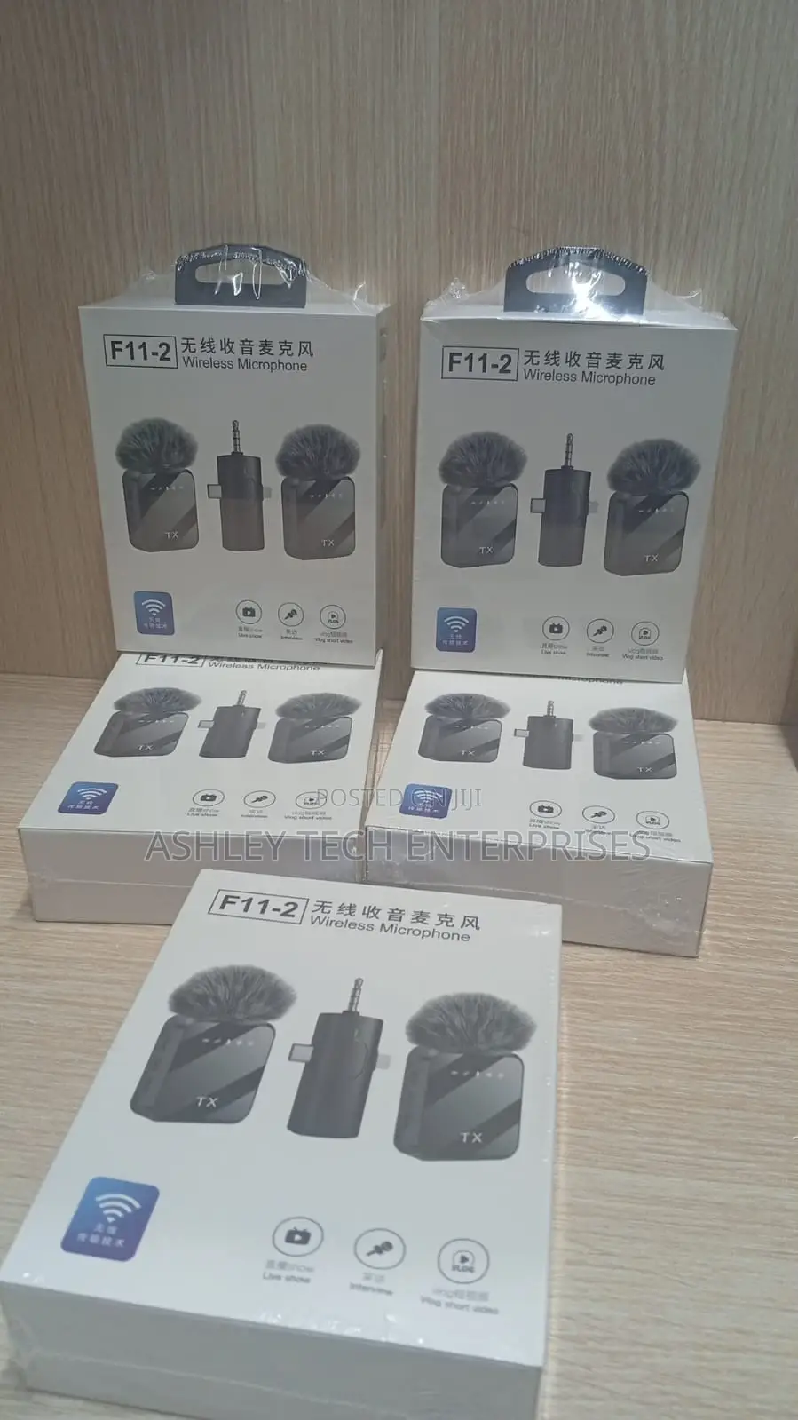 Ultra Clear F11-2 Wireless Audio Microphone