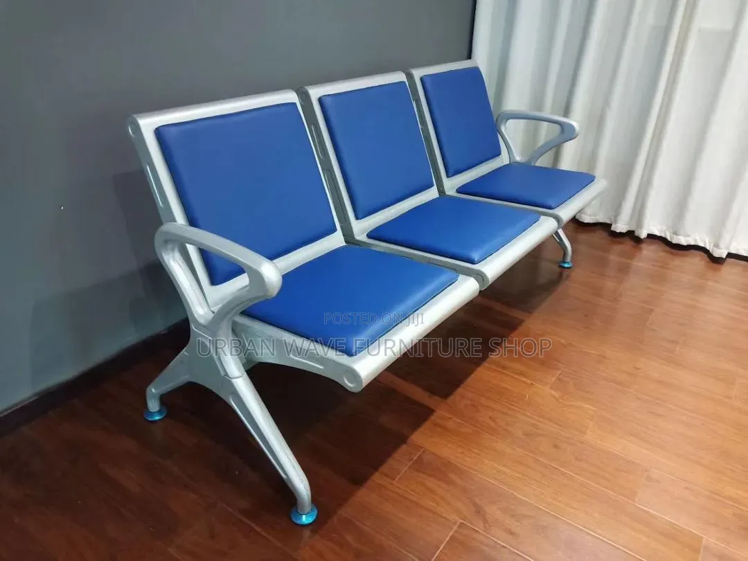 Heavy Duty Blue  Waiting Chair
