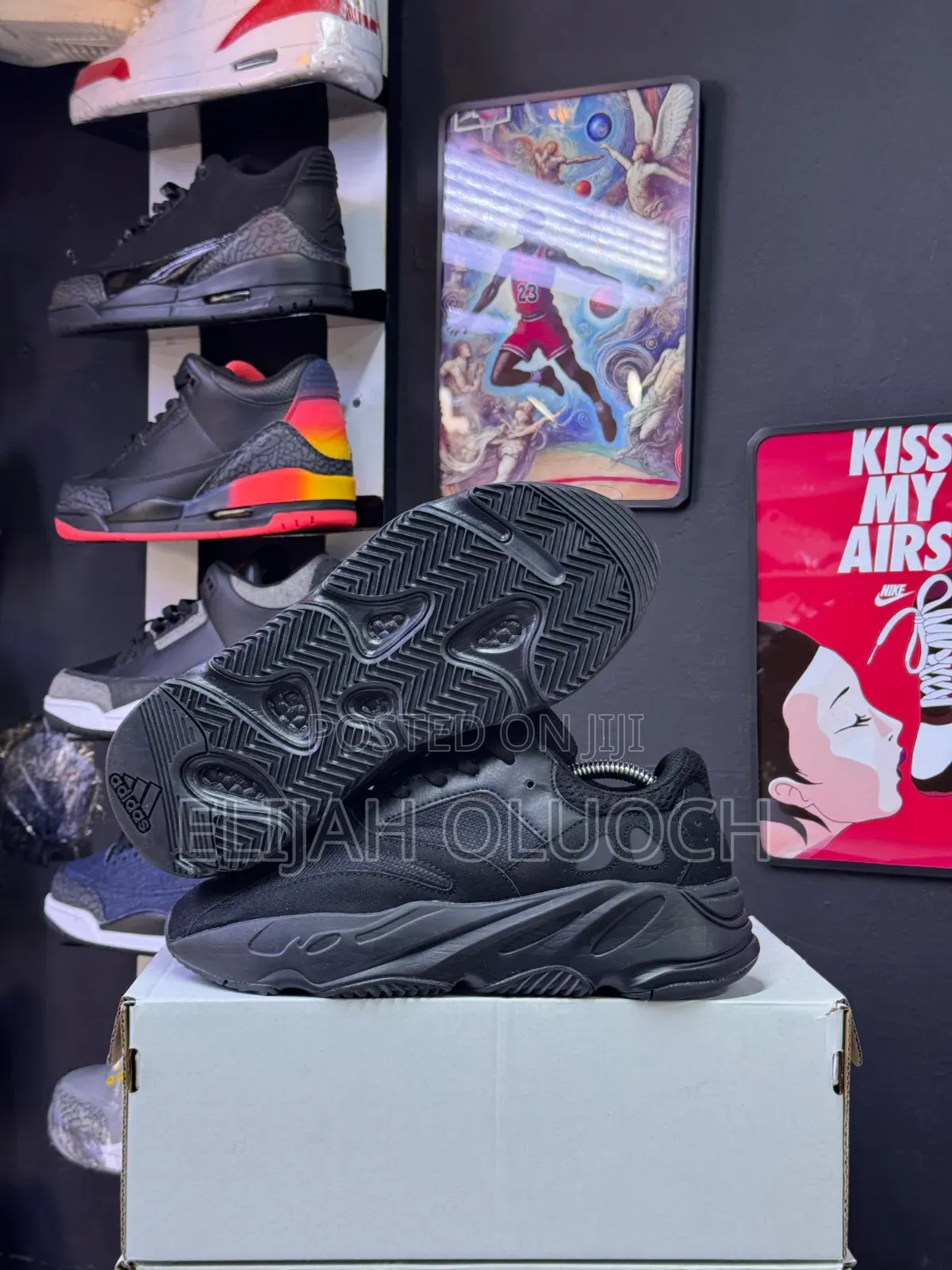 Adidas Yeezy Boost 700 Sneaker in the "Utility Black"