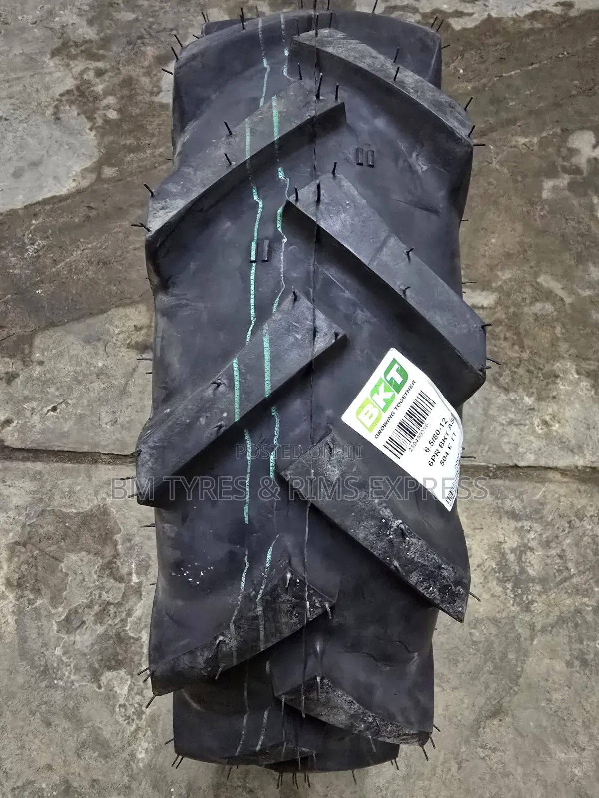 6.5/80 - 12 BKT Tires (Tractor)