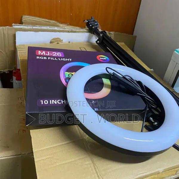 13 Inch RGB Led Ring Light for Photography, Streaming Video Producti