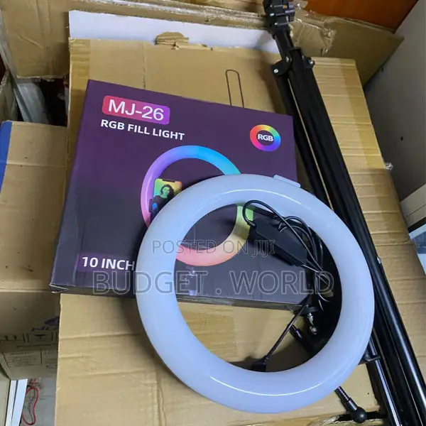 13 Inch Multi-Color RGB Ring Light for Video Recording and Photograph