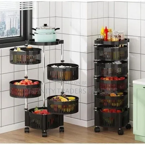 Fruit Rack Plastic 5tier