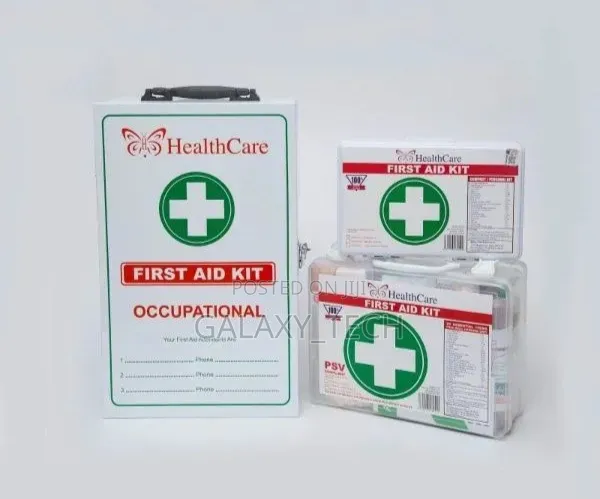 Metallic Large - Occupational First Aid Kit (Serves Up to 50 Persons)