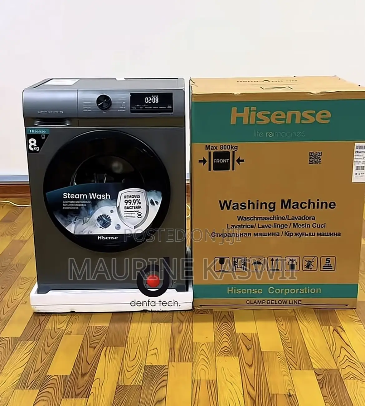 Hisense 8kg Washer