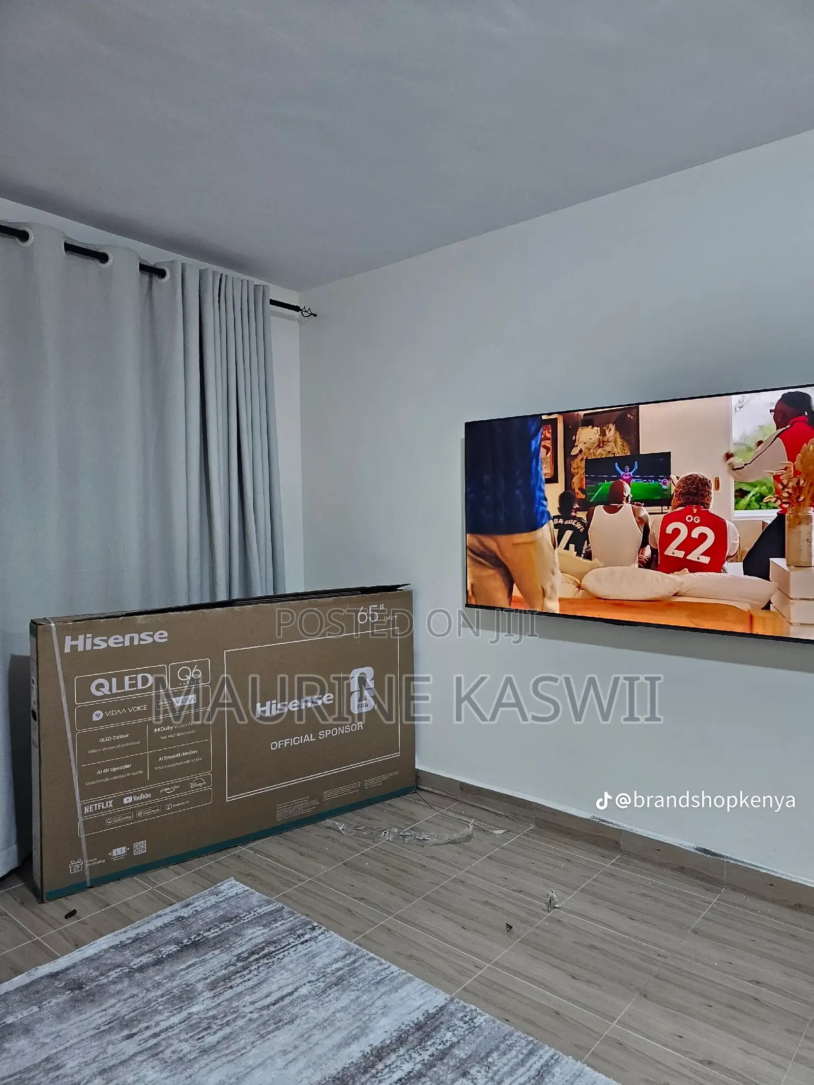 Hisense 65” Qled Smart 65q6