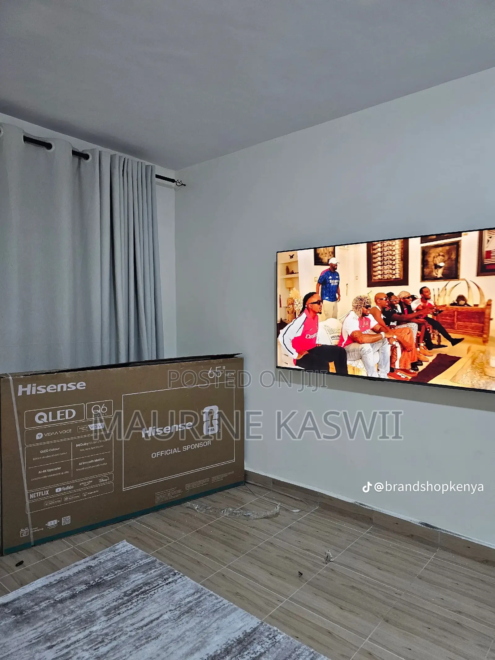 Hisense 65” Qled Smart 65q6