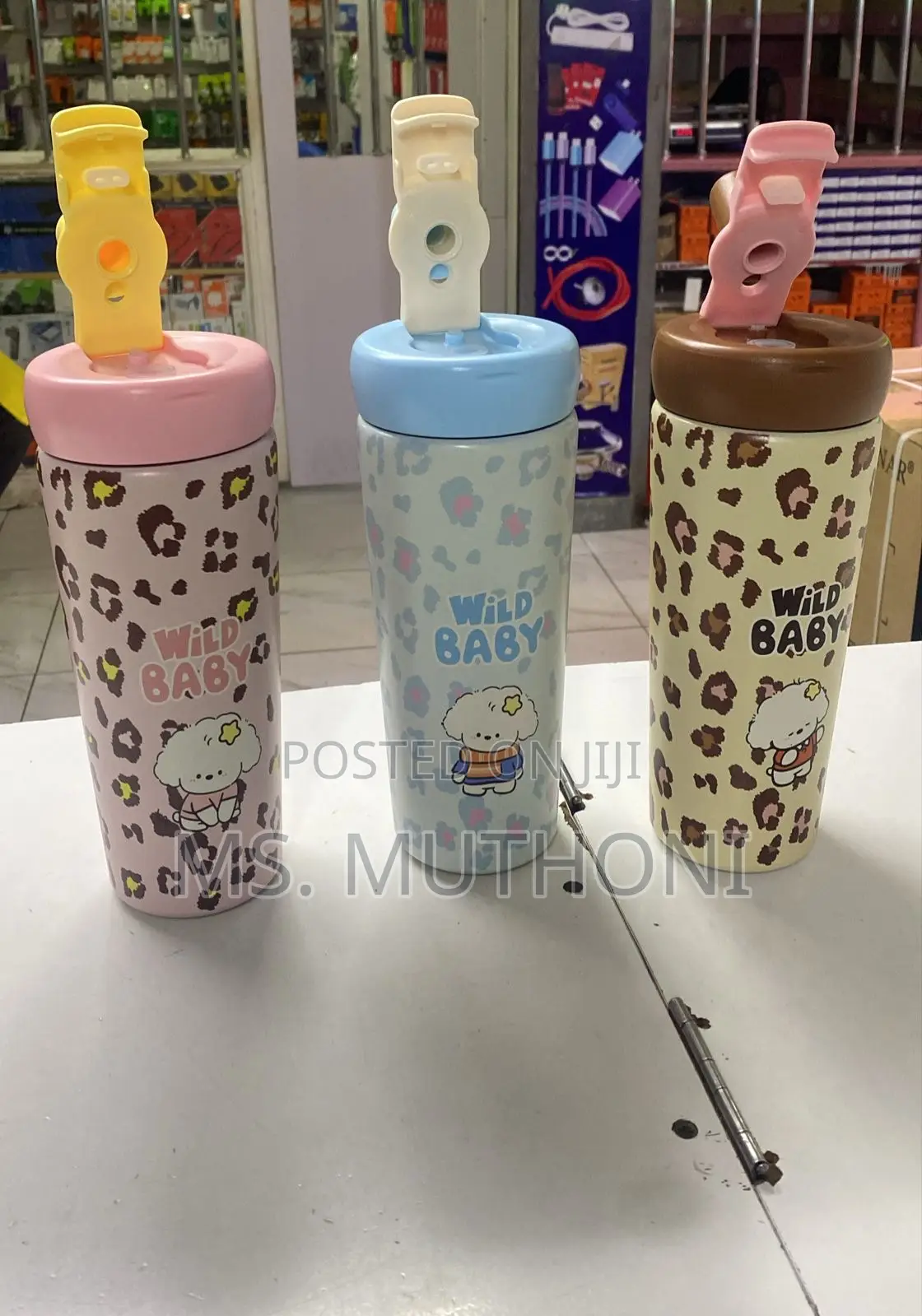 750 Ml Stainless Steel Wild Baby Chui/ Animal Print Tumble