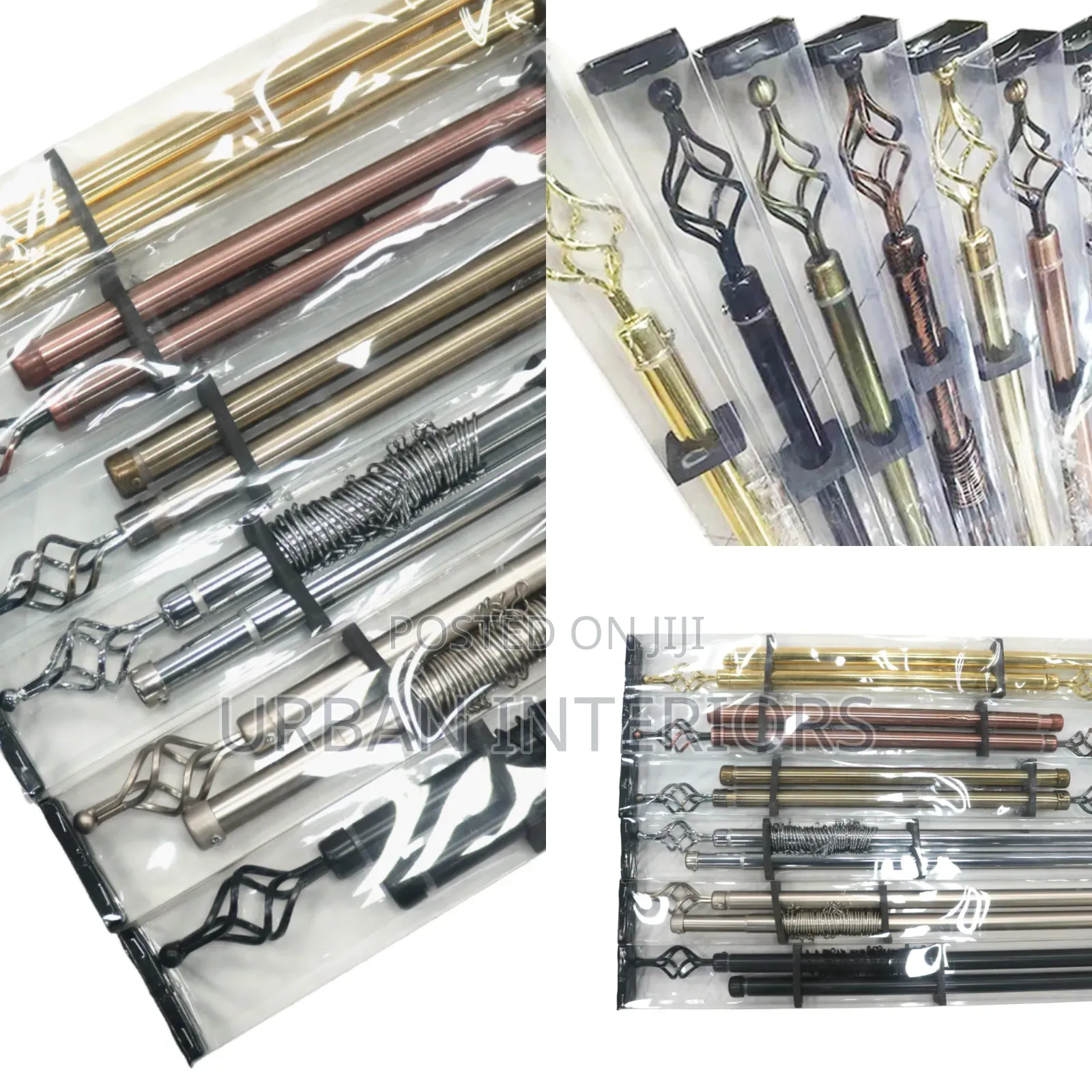 Strong Metallic Curtain Rods Strong Metallic Rods