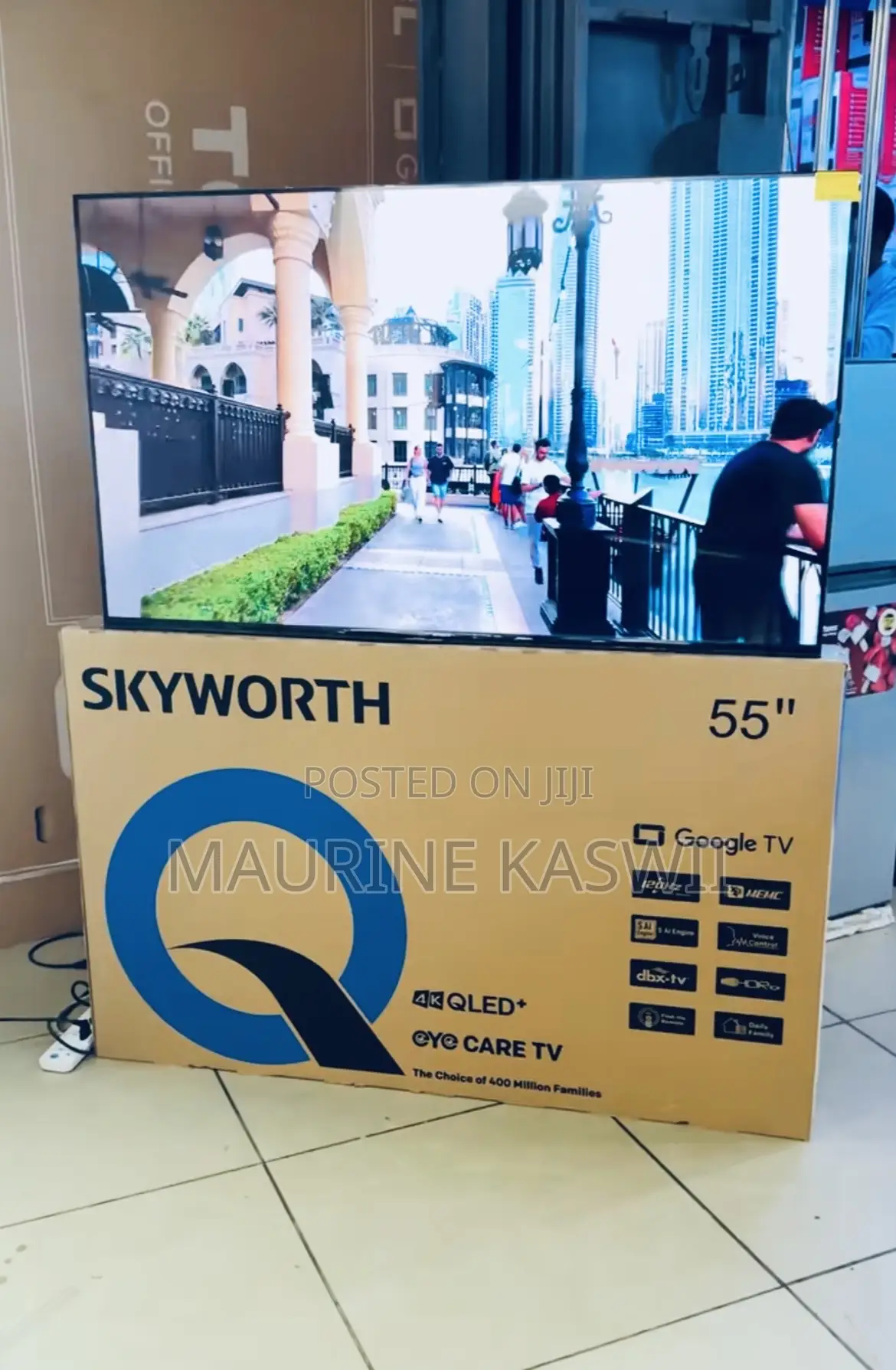 Skyworth Qled 55”Q6500h Google Bluetooth Enabled