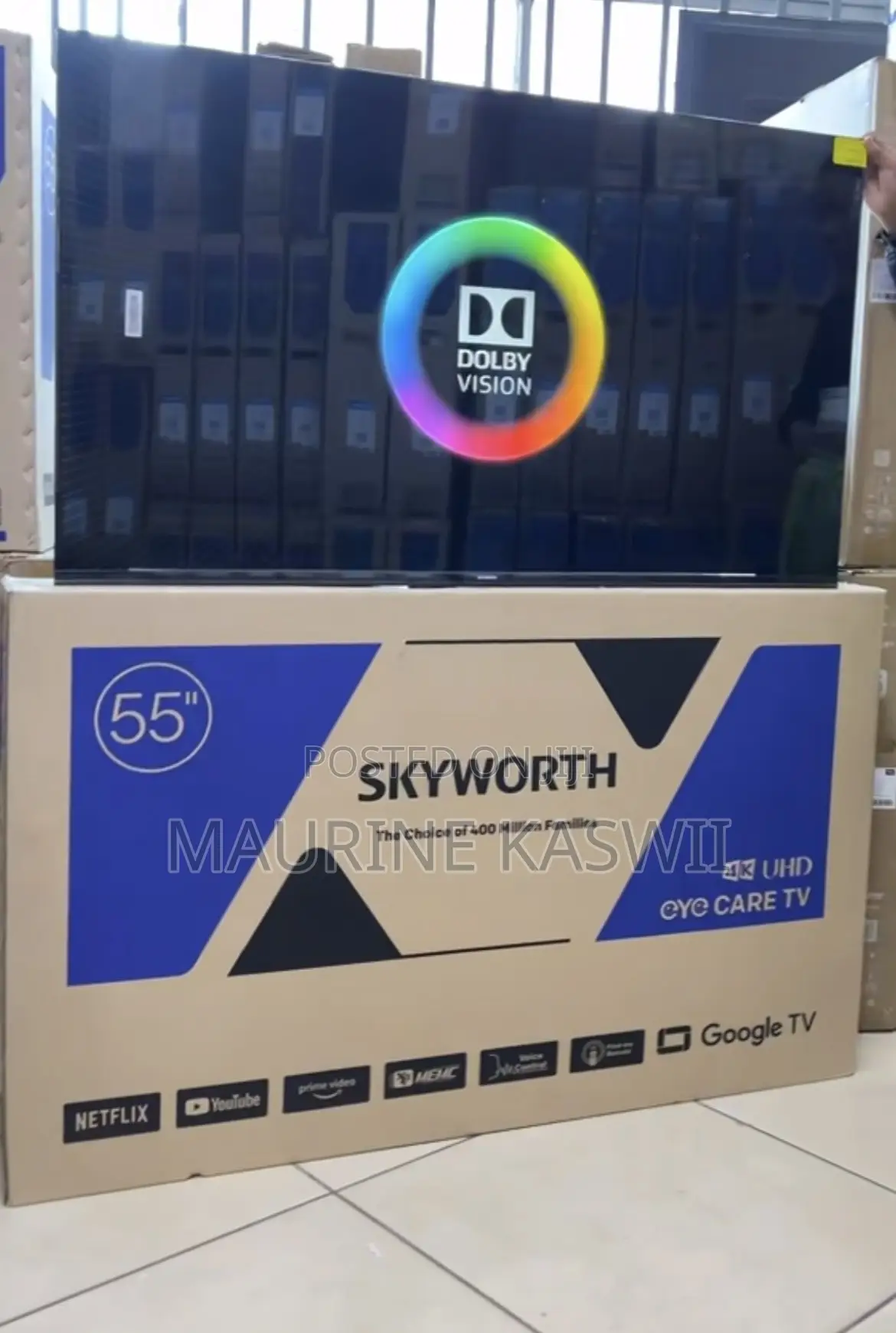 Skyworth 50g6500. 50” Google TV