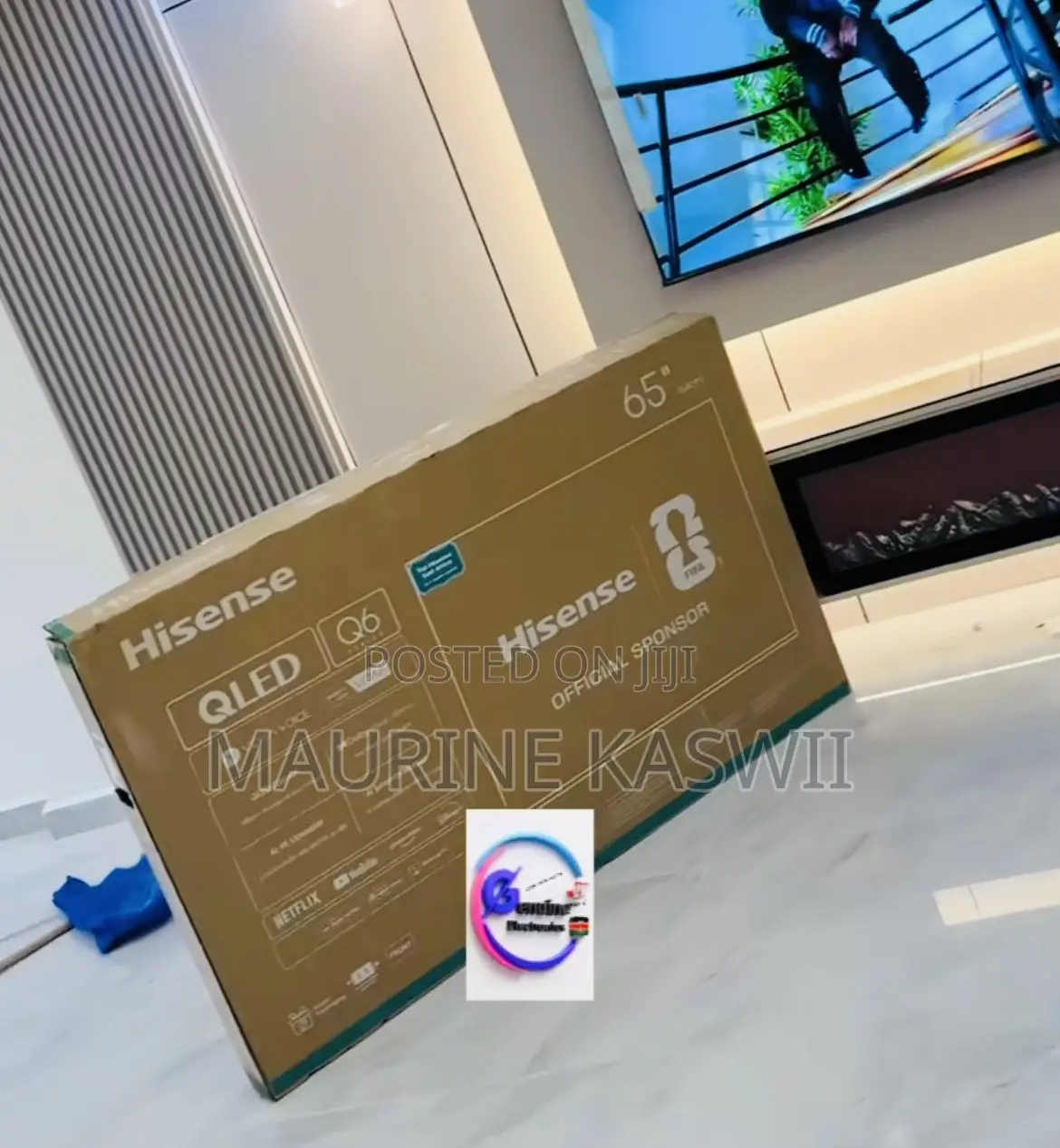 Hisense 65”Q6qken Qled Uhd Frameless Bluetooth Enabled