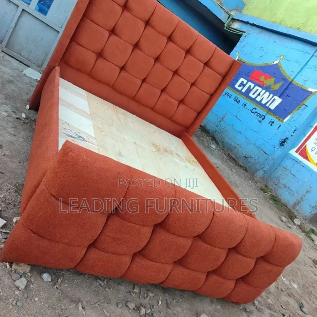 Burnt Orange 5x6 Chester Bed